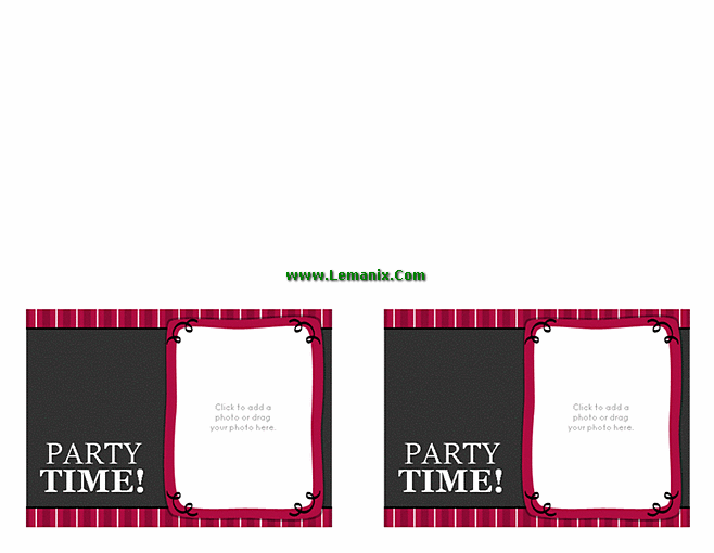 Free Publisher Templates Birthday Party Invitations