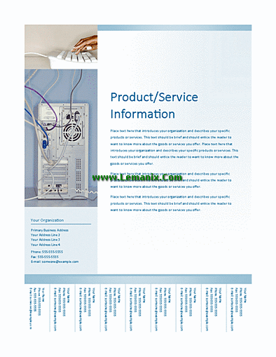 Technology Business Flyer Publisher Templates